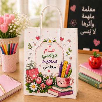 كيس هدية للمعلمة