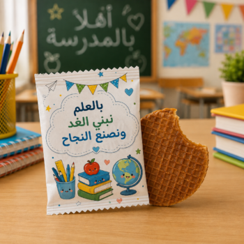 توزيعات وافل بالكراميل