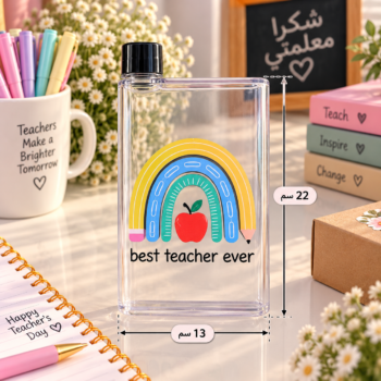 قارورة ماء للمعلمة